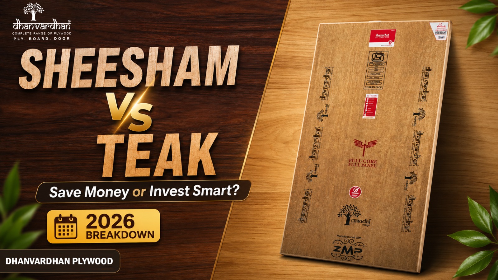 Sheesham vs Teak
