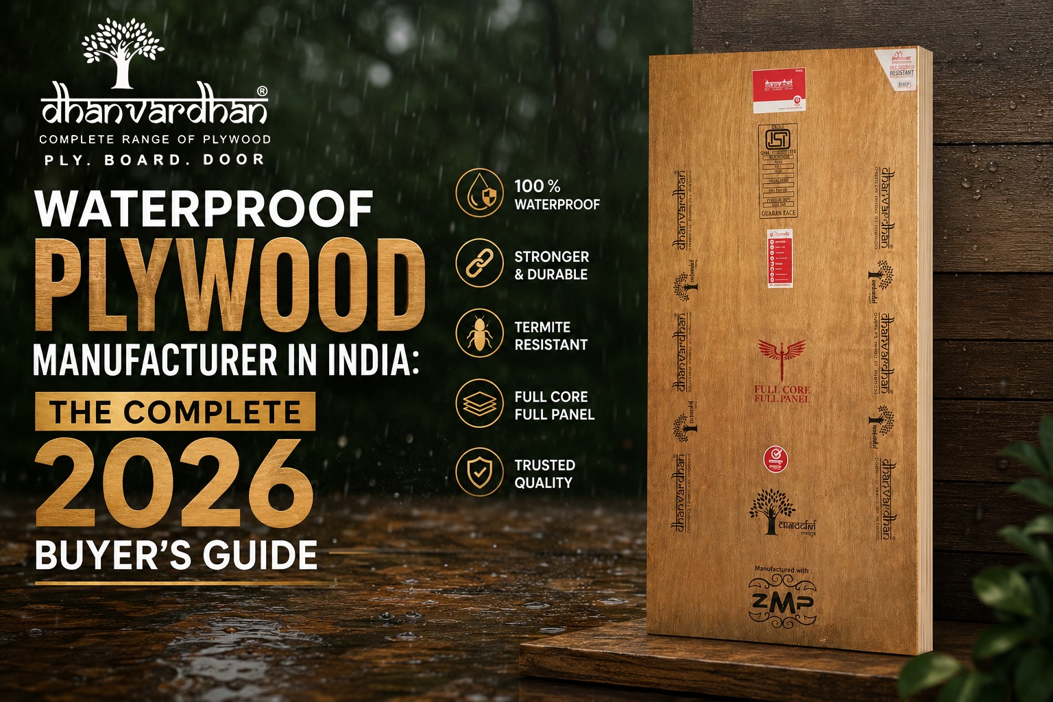 Waterproof Plywood manufacturer in India